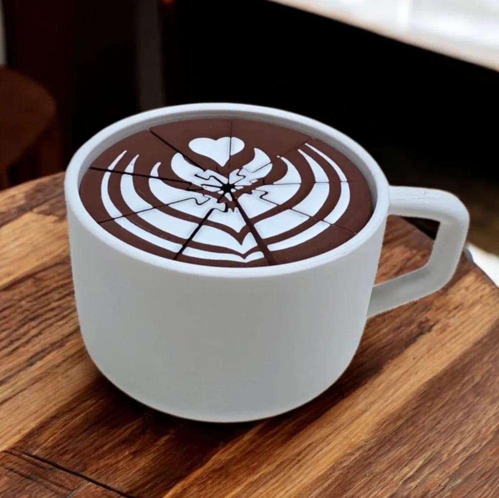 Taza cafe involcable