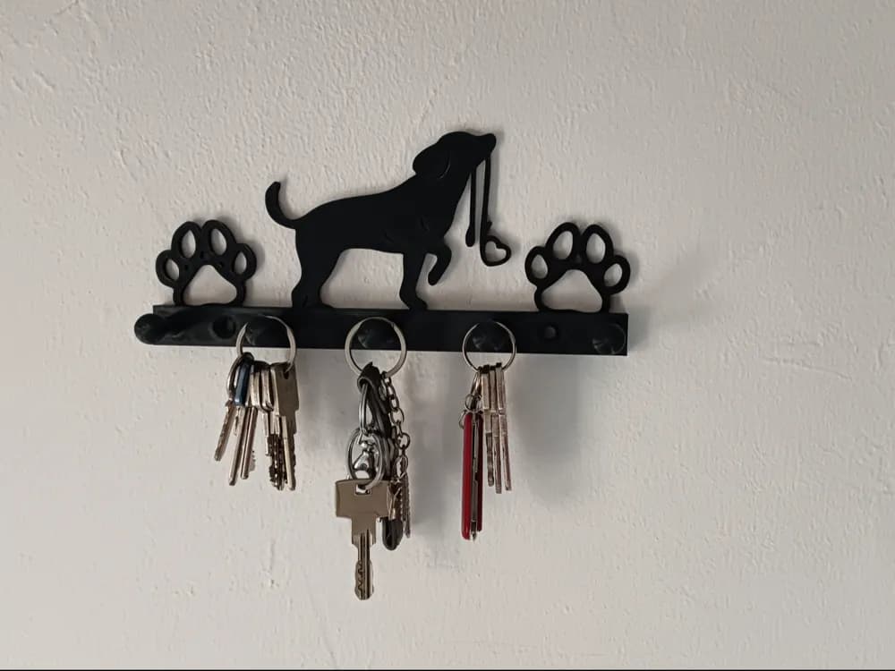Porta llaves perro