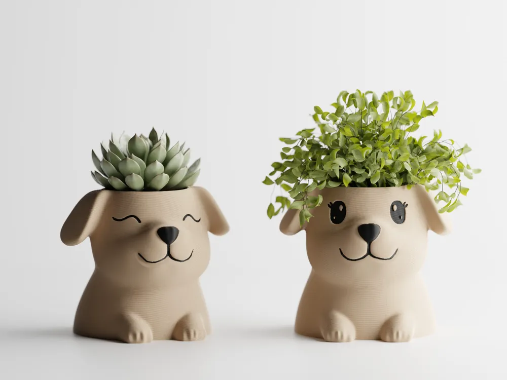 Mini maceta perrito